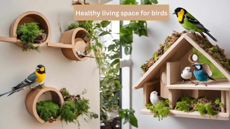 Healthy living space for birds