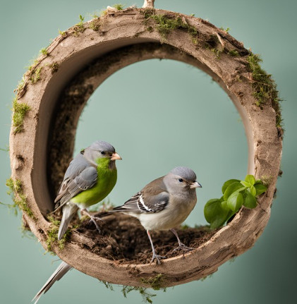 Healthy living space for birds