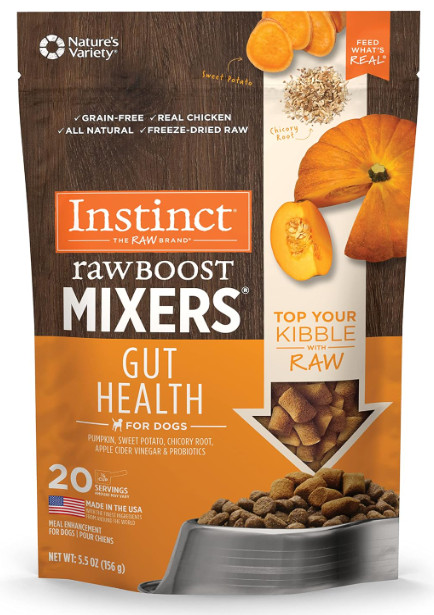 Instinct Freeze Dried Raw Boost Mixers, Grain Free Dog Food Topper - 5.5oz