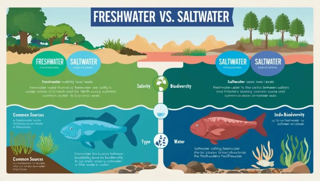 Freshwater vs Saltwater