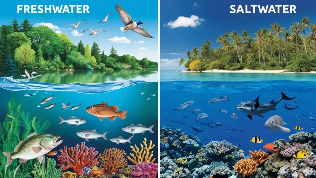 Freshwater vs Saltwater