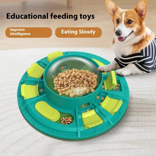 Potaroma Dog Puzzle Toy 2 Levels, Slow Feeder | Dog Food Treat Feeding - Image 9