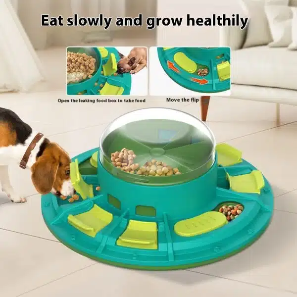 Potaroma Dog Puzzle Toy 2 Levels, Slow Feeder | Dog Food Treat Feeding - Image 7