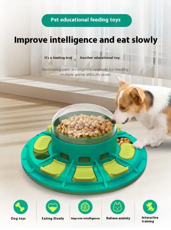 Potaroma Dog Puzzle Toy 2 Levels, Slow Feeder | Dog Food Treat Feeding - Image 5