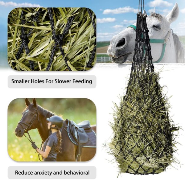 Portable Hay Feeder For Horses With Small Aperture - Image 2