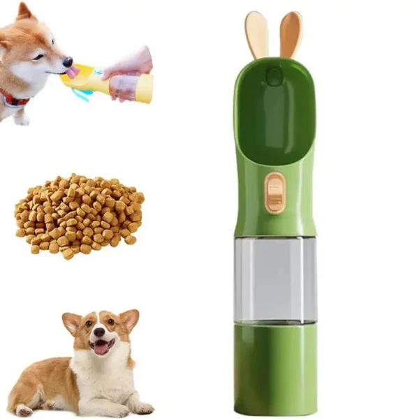 Portable dog water bottle - Pet Feeders Travel Food